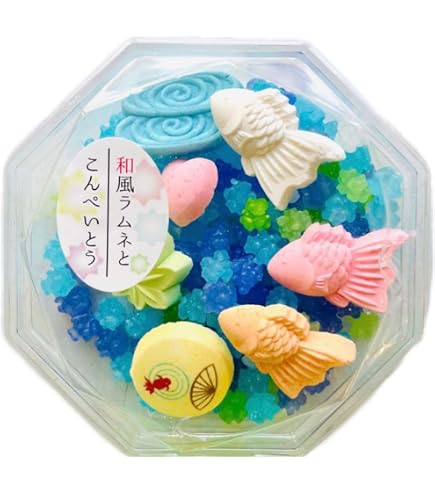 Amazon.co.jp: 金平糖 ミナモネオン 50g いろんな色の こんぺいとう